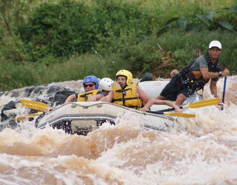 Sagana Rapids Kenya River Rafting Safari
