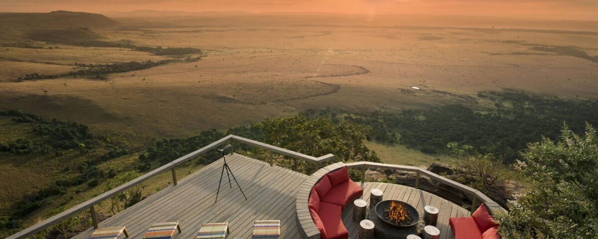 How does staying at Angama Mara provide quick, premium access to the Mara Triangle?