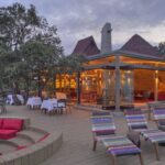 What Amenities Are Included in the Main Guest Areas of Angama Mara, Such as Fitness Centers or Infinity Pools?